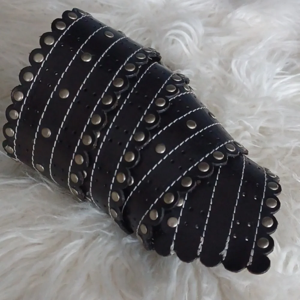 Black Leather Belt